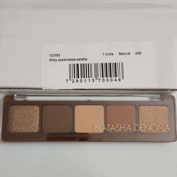 NWT Natasha Denona Sephora Alloy 5 Panel Eye Shadow Mini Pallet - Picture 9 of 11